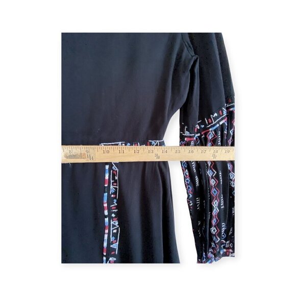 Rahi Cali Black Embroidered Mini Dress,  size M - Picture 13 of 14